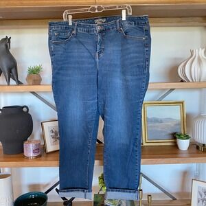 Torrid Women's Plus Size‎ Boyfriend Straight Vintage Stretch Jeans 20R
